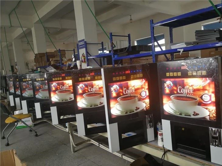 coffee vending machine production line